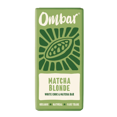 Ombar Matcha Blonde Chocolate Bar 70g
