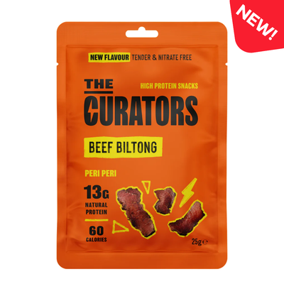 The Curators Peri Peri Beef Biltong 25g