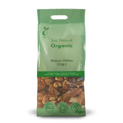 Just Natural Organic Walnut Halves 250g