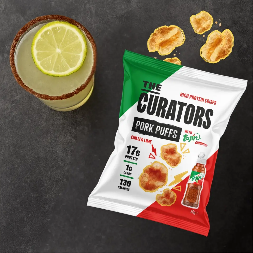 Home The Curators Tajín Pork Puffs 25g
