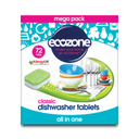 Ecozone Megapack Classic Dishwasher Tablets 72 Tablets