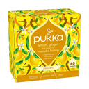 Pukka Lemon, Ginger & a Touch of Manuka Honey Organic Herbal Tea 40 Tea Bags