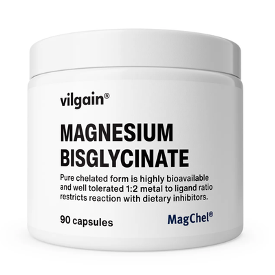 Vilgain Magnesium Bisglycinate 90 Capsules
