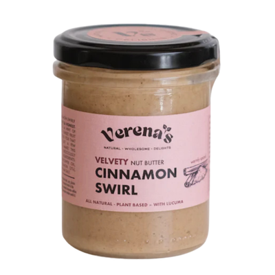 Verena’s Kitchen Cinnamon Swirl Cashew Butter with Cinnamon & Lucuma 190g