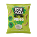 Noisy Snacks Sour Cream & Onion Protein Puffs 30g