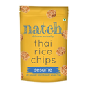 Natch Thai Rice Chips Sesame 100g