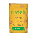 Natch Thai Rice Chips Wasabi 100g