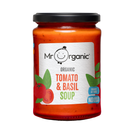Mr Organic Tomato & Basil Soup 350g