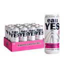 eauYES Raspberry & Lime Sparkling Mineral Water 330ml x 12