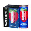 One Living Strawberry Water Kefir with Rhubarb 4 × 250ml