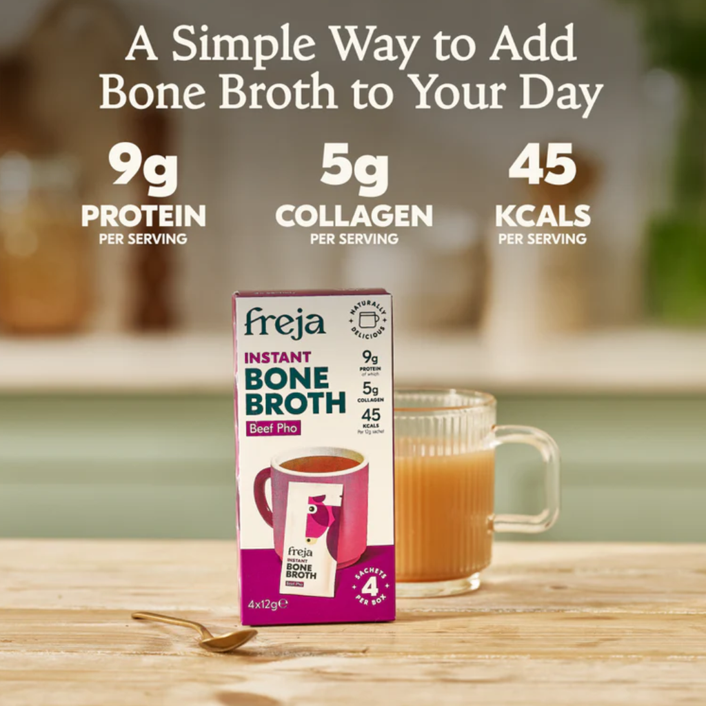 Home Freja Instant Bone Broth Beef Pho 4 sachets x 12g