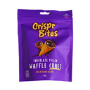 Crispr Bites Milk Chocolate Filled Waffle Cones 96g