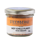 Steenbergs Organic Hot Chilli Flakes 30g Standard Jar