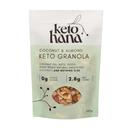 Keto Hana Keto Friendly Granola - Coconut & Almond 300g (Plant Based)