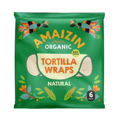 Amaizin Organic Tortilla Wraps 240g