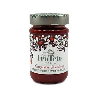 Frutteto Italia 100% Campanian Strawberry Organic Fruit Spread 215g