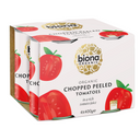 Biona Organic Chopped Tomatoes Multipack 400g x 4
