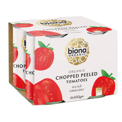 Biona Organic Chopped Tomatoes Multipack 400g x 4