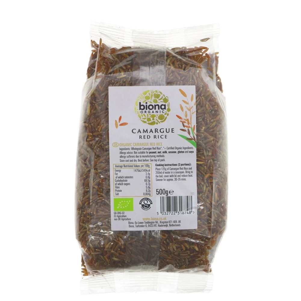 2 Pack Rapper CAMARGUE LONG 1/2 BROWN RICE 500G - Priméal Le Two Pack