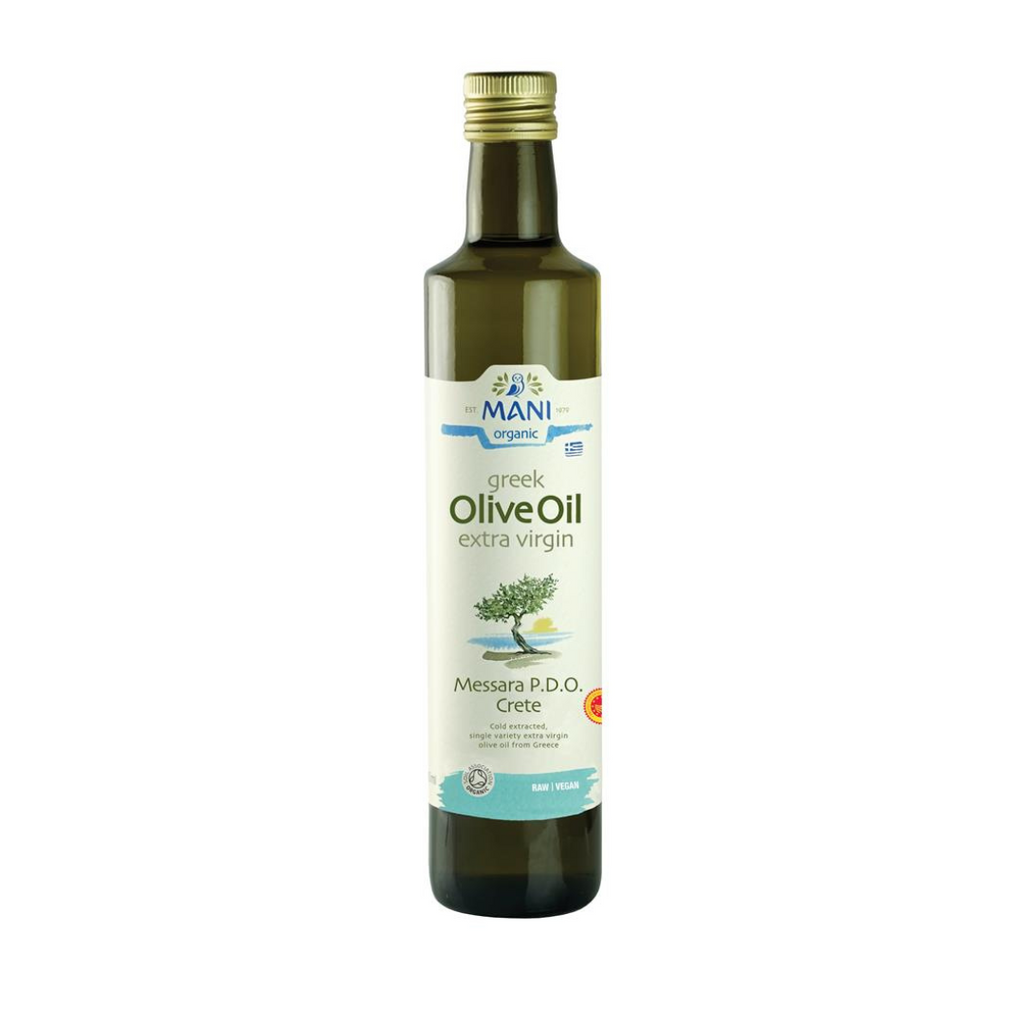 Mani Organic Kalamata Extra Virgin Olive Oil Messara PDO 500ml