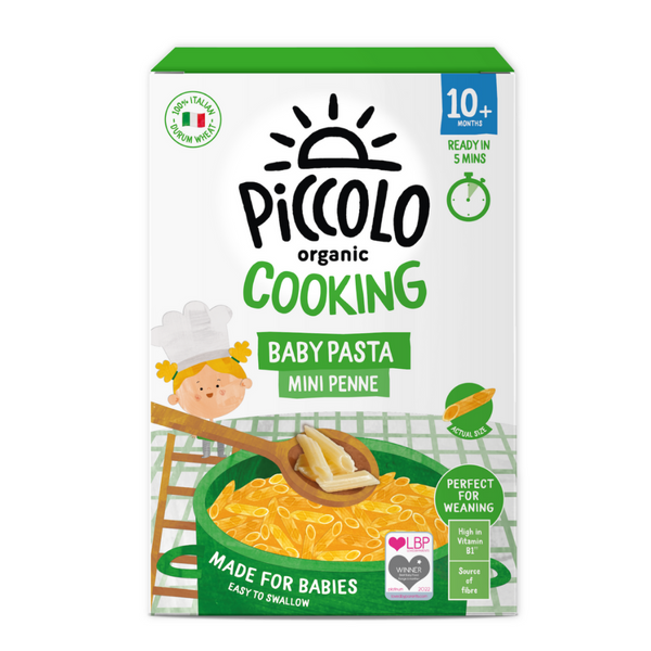 thumbnail image 2 of Piccolo Mini Pasta Stars Baby Food – 6m+, 300mg – UK Made 2 of 5