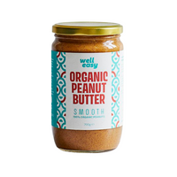 WellEasy Smooth Organic Peanut Butter 700g
