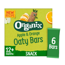 Organix Apple & Orange Organic Soft Oat Snack Bars 6x23g