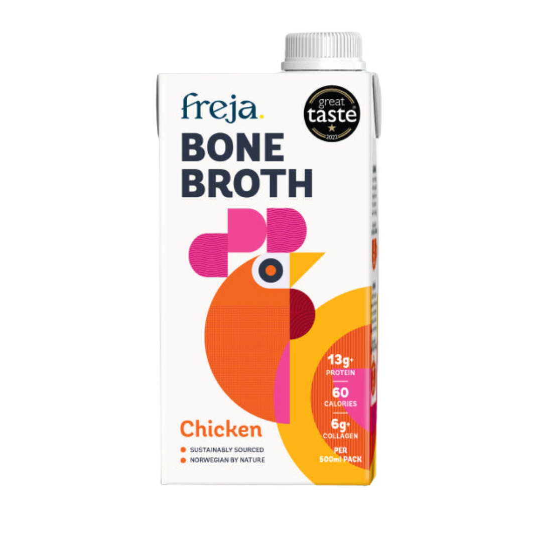 Freja Chicken Bone Broth Liquid 500ml – WellEasy