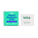 Wild Fresh Cotton & Sea Salt Deodorant Refill 43g