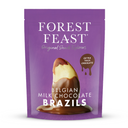 Forest Feast Belgian Milk Chocolate Brazils 120g