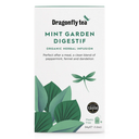 Dragonfly Mint Garden Digestif Organic Herbal Tea 20 Sachets