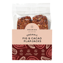 Nourish Organic Fig & Cacao Flapjacks 2 Pack