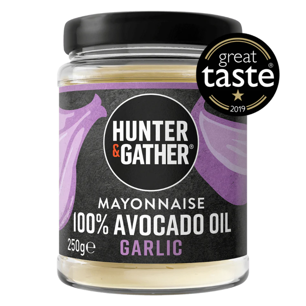 Hunter & Gather Classic Garlic Avocado Oil Mayonnaise 250g