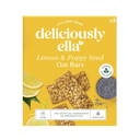 Deliciously Ella Lemon & Poppyseed Oat Bar Multipack 3 x 50g