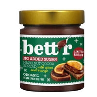 Bett’r No Added Sugar Christmas Spread with Spices and Orange 250g