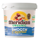 Meridian Organic Smooth Peanut Butter 100% 1kg