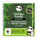 The Cheeky Panda Luxury Quilted Bamboo Toilet Tissue 9 Rolls