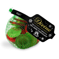 Divine Fairtrade Dark Chocolate Coins 65g