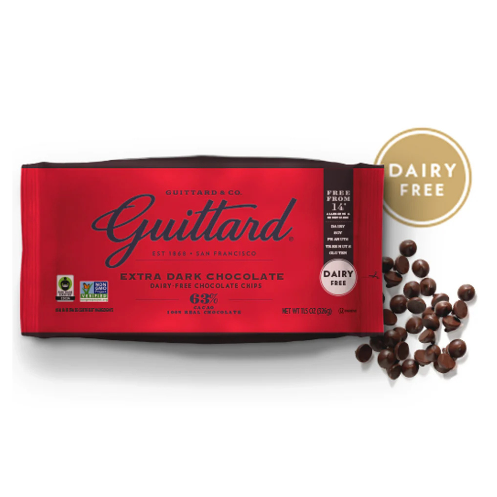Guittard 72% Extra Dark Chocolate Baking Chips 326g