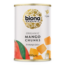 Biona Organic Mango Chunks in Mango Juice 400g
