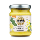 Biona Organic Horseradish Mustard 125g