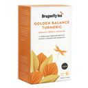 Dragonfly Golden Balance Turmeric Organic Herbal Tea 20 Sachets