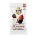 Biona Organic Dark Chocolate Roasted Almonds 30g