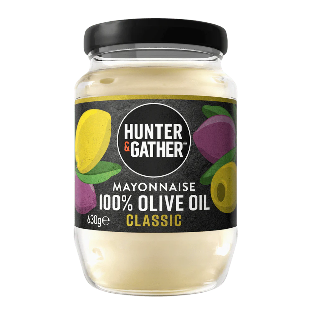 Hunter & Gather 100% Olive Oil Mayonnaise Classic 630g
