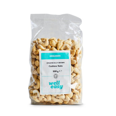 WellEasy Organic Cashews 500g