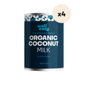 WellEasy Regenerative Organic Coconut Milk 400ml x 4