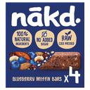 Nakd Blueberry Muffin Bar - Multipack (35gx4)