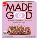 MadeGood Birthday Cake Drizzled Granola Bars 120g 5 Bars
