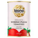 Biona Organic Tomatoes Whole Peeled 400g