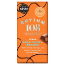 Rhythm 108 Chocolate Tablet Dark Cocoa Orange 100g